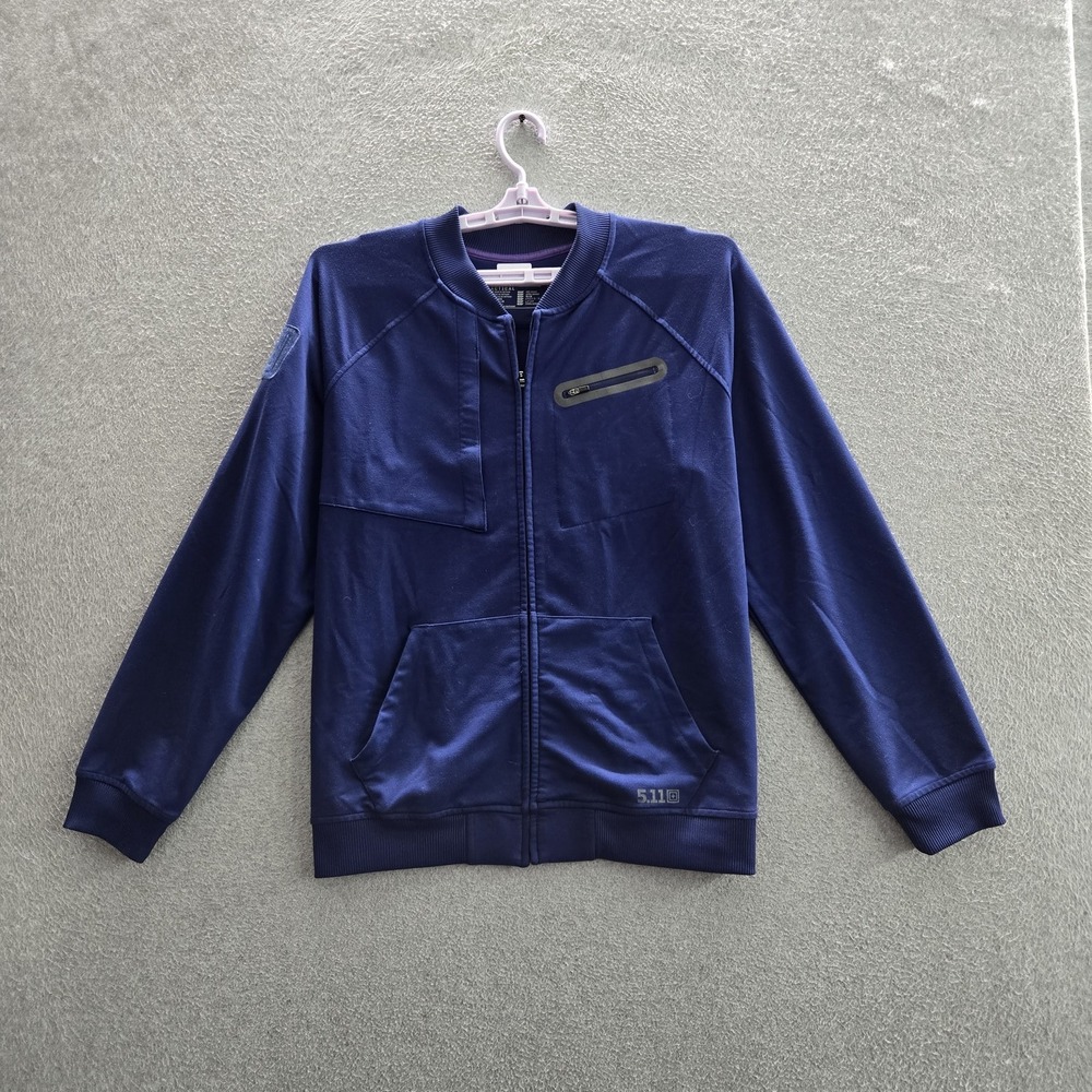 5.11 Tactical Women Jacket XL Blue Charisma Bomber Activewear Zipper